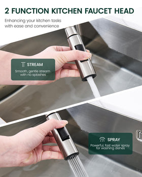 HEISOK faucet head universal compatibility with major brands