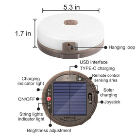 HELESIN 8-mode lighting options with multiple brightness levels for outdoor visibility.
