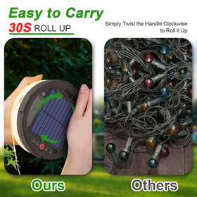 HELESIN ambient lighting ideal for tent decoration and cozy campsite atmosphere.