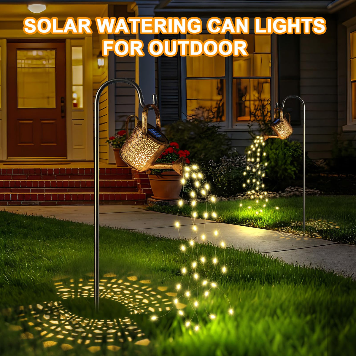 HELESIN solar watering-can gift set perfect for mom grandma or garden lovers