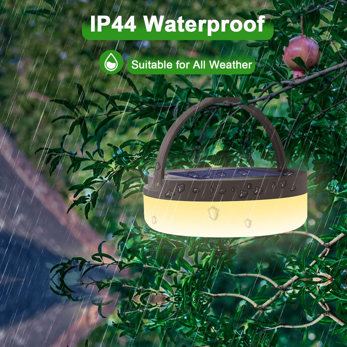 HELESIN power bank feature enables charging of a small device outdoors.