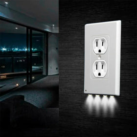 Hello Light auto-sensor lighting activated in darkness for convenient nighttime visibility
