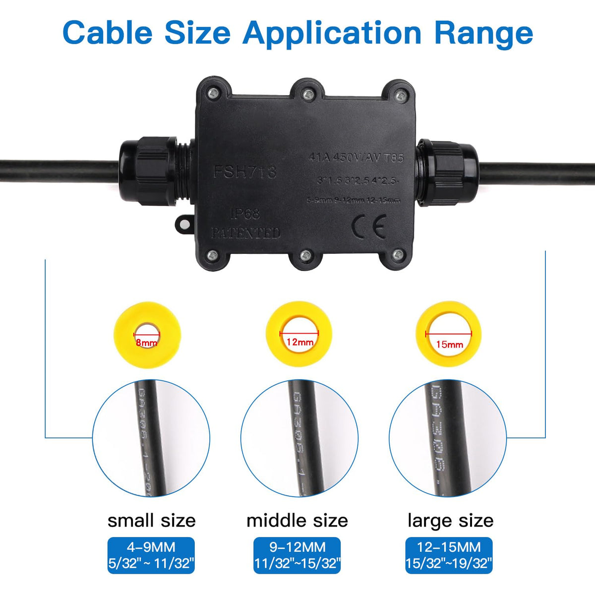 Helunsi durable PC housing resists corrosion and high temperatures.