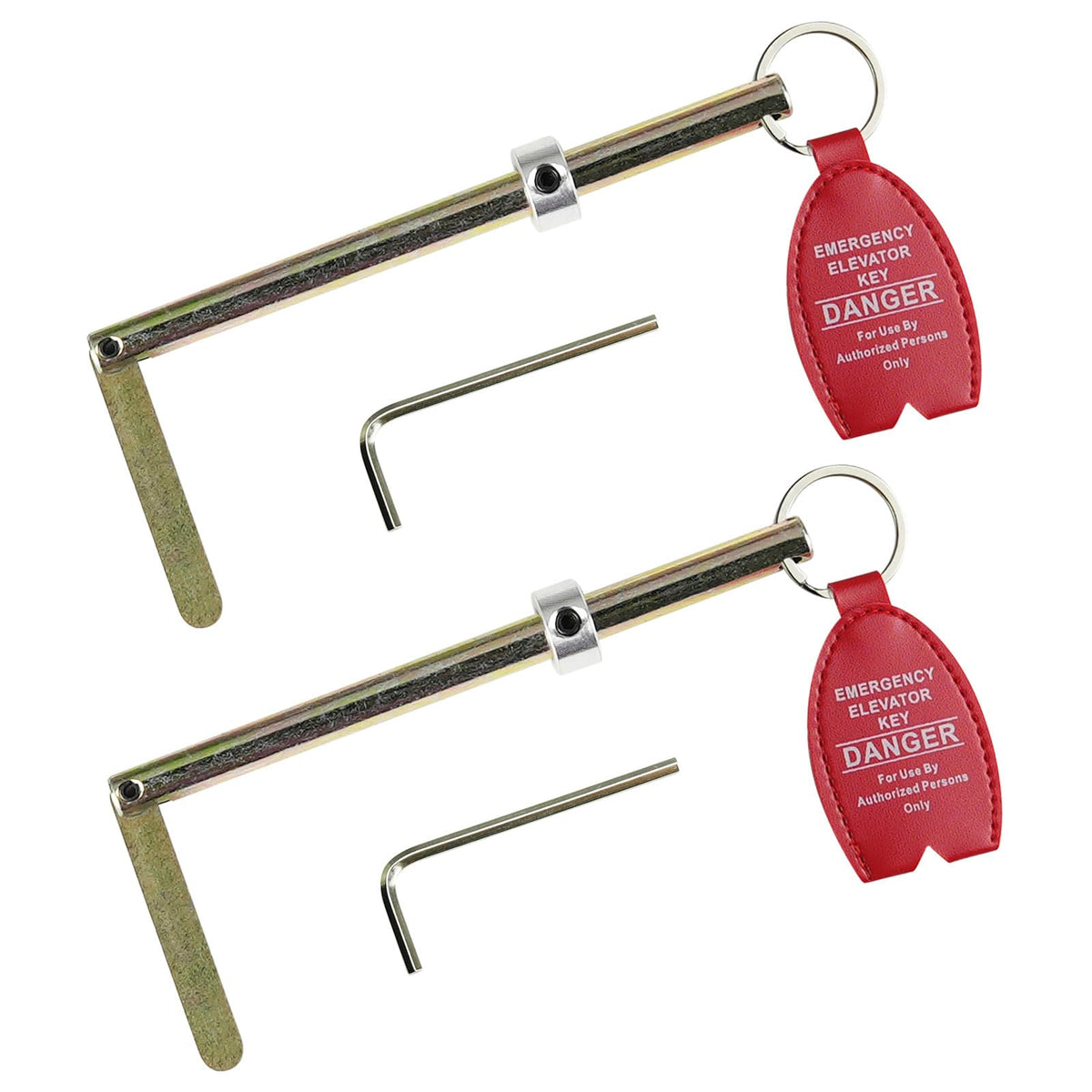 HEMRUNK 2-pack emergency elevator key set for rapid service access