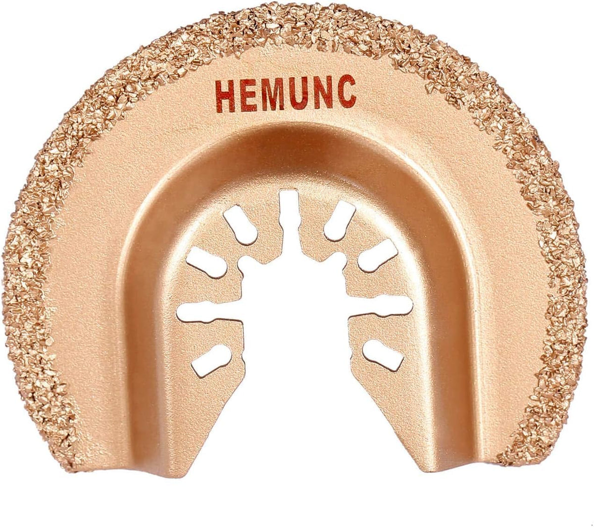 HEMUNC carbide blades cut ceramic tile and concrete cleanly.
