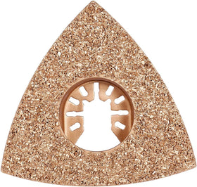 HEMUNC blades trim mortar and thin-set on ceramic tile.