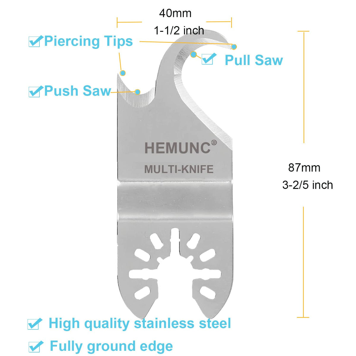 HEMUNC hook knife blades trimming carpet edges smoothly.