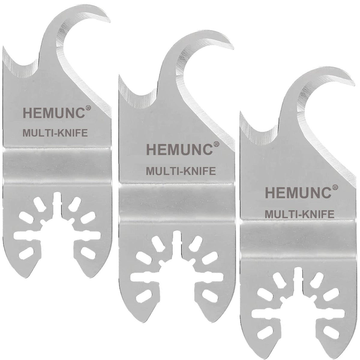 HEMUNC hook knife blades cutting shingles with precision.