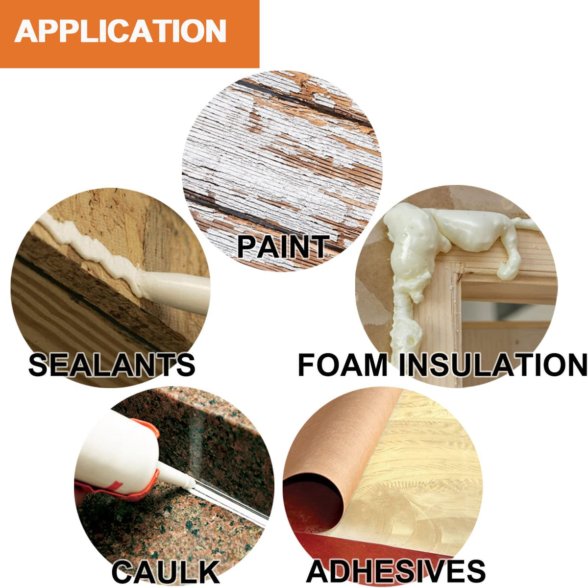 HEMUNC oscillating scraper blades set featuring flexible blades for delicate scraping.