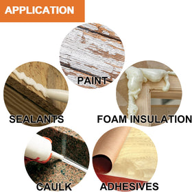 HEMUNC oscillating scraper blades set featuring flexible blades for delicate scraping.