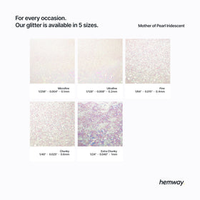 Hemway DIY-friendly glitter additive for quick sparkle upgrades