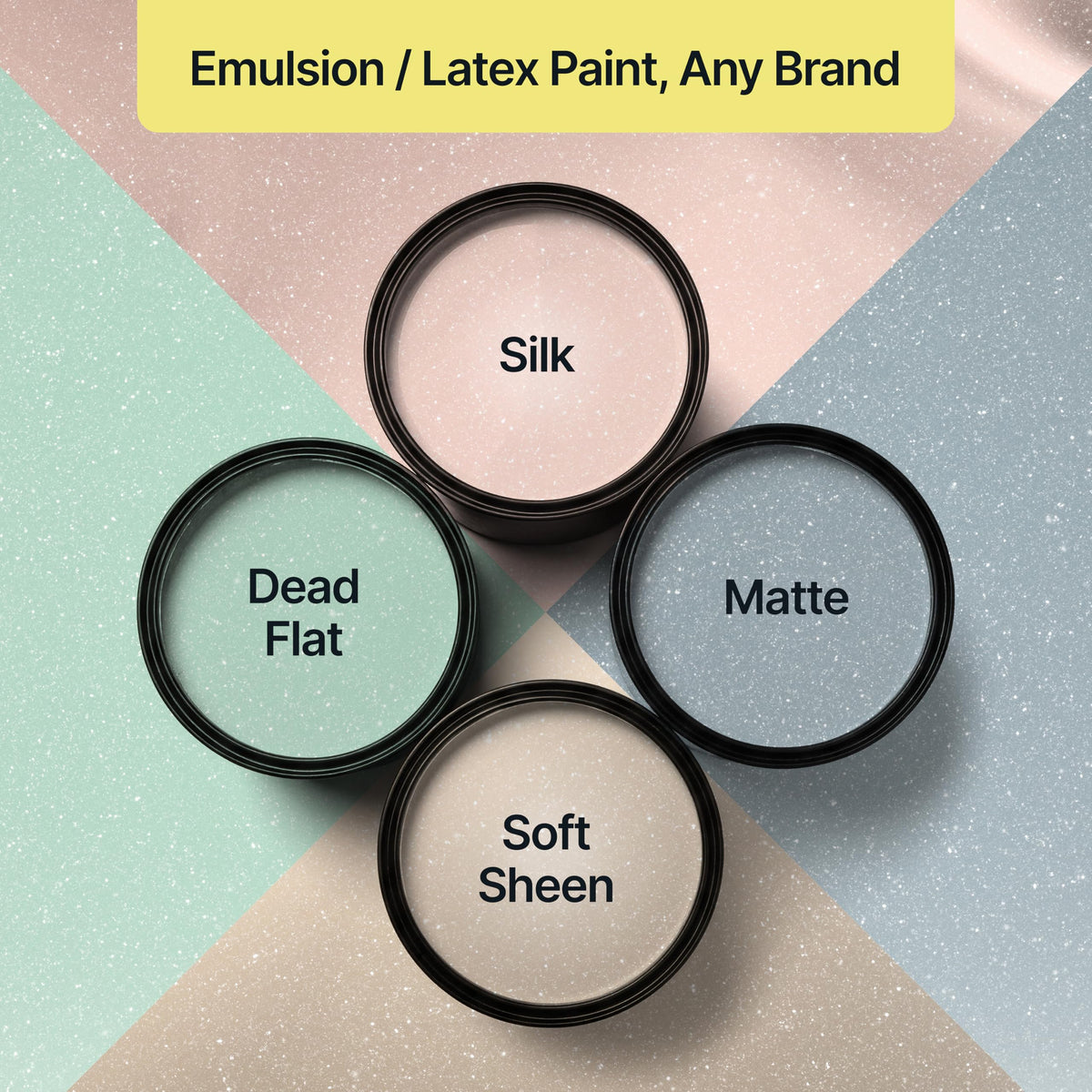 Hemway Glitter additive used on furniture provides subtle, durable sparkle