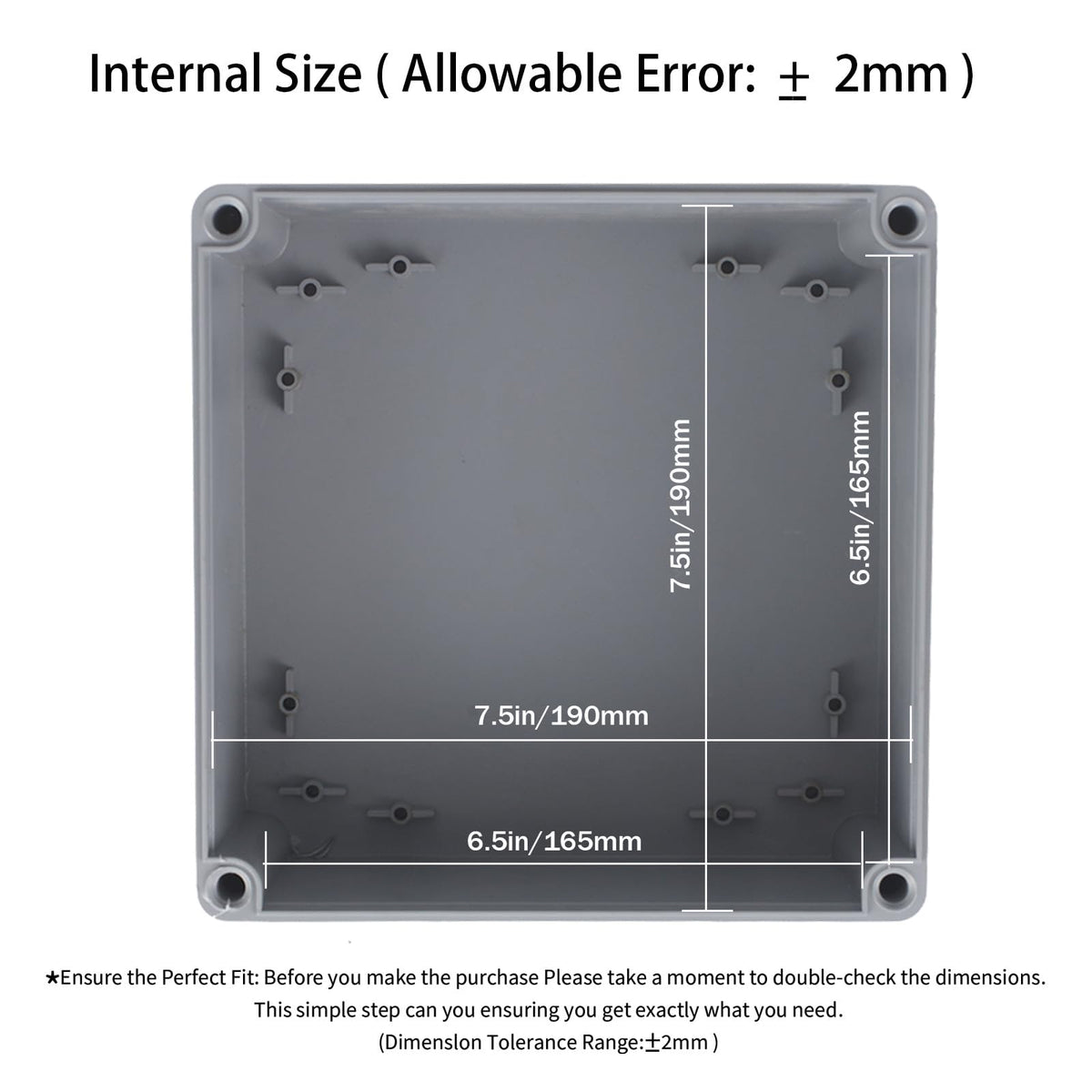 Hengshanlao durable ABS plastic housing for outdoor electrical projects