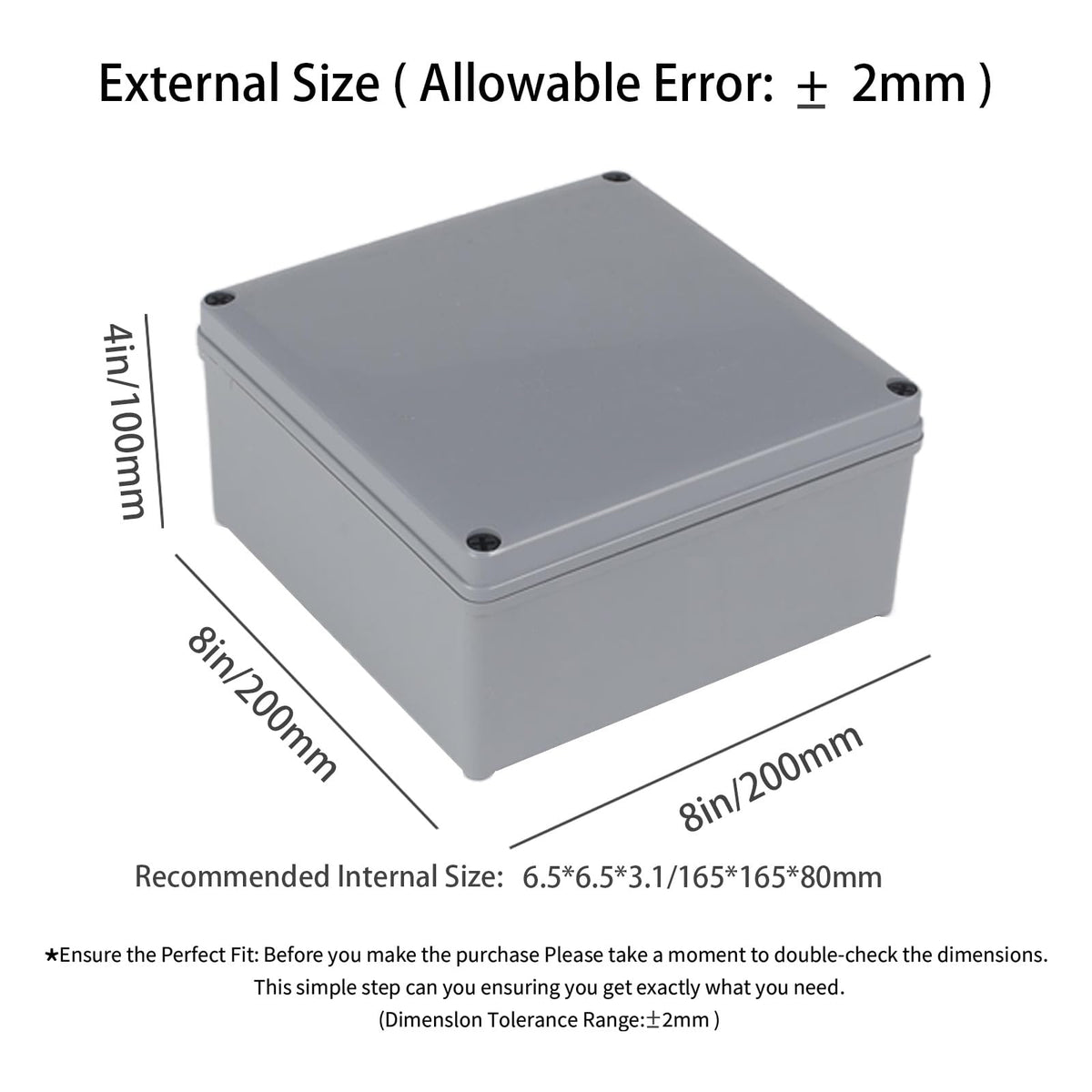 Hengshanlao IP65 dustproof waterproof rating protects interior components in rain and dust