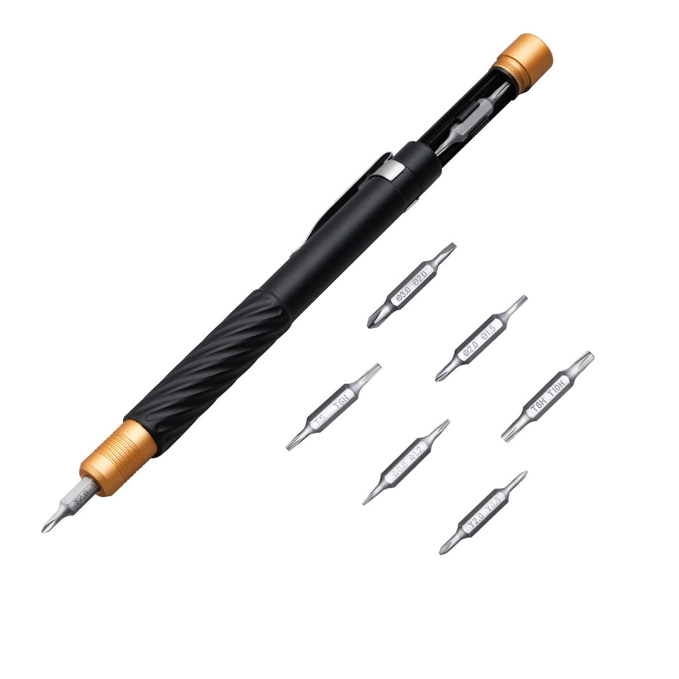 HengTianMei 12-in-1 kit in case, ideal for on-the-go repairs.