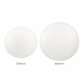 Henjjras Chinese lantern-style pendant shade adds interior decor charm and character.