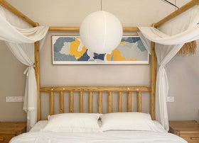Henjjras interior decoration shade enhances ambiance without overpowering decor.