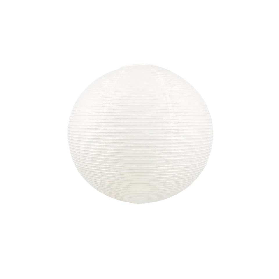 Henjjras large 23-inch lampshade in white round design provides warm ambient lighting.