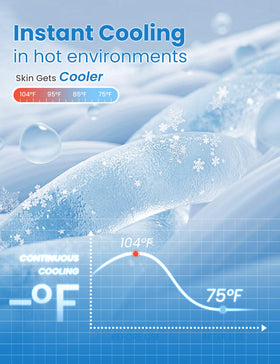 HENNCHEE cooling vest offers long-lasting comfort with ice panels.
