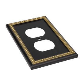 Blister-packaged wall plate protects during shipping and storage