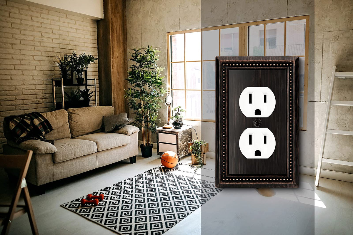 Henne Bery classic beaded detail wall plate adds traditional charm