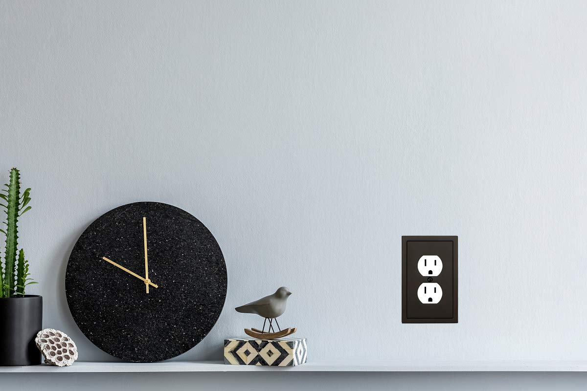 Henne Bery decorative wall plate enhances office or bath spaces
