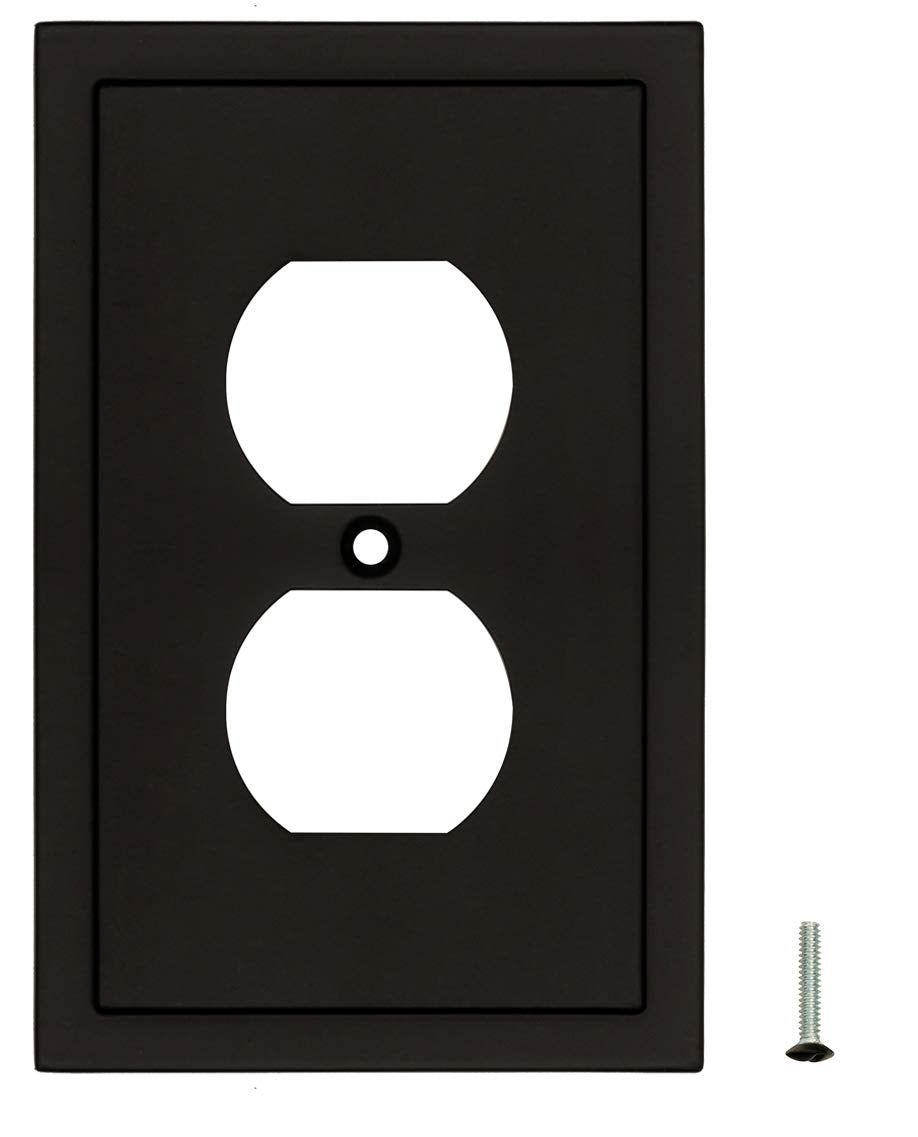 Henne Bery modern edge wall plate close-up finish texture