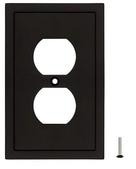 Henne Bery modern edge wall plate close-up finish texture
