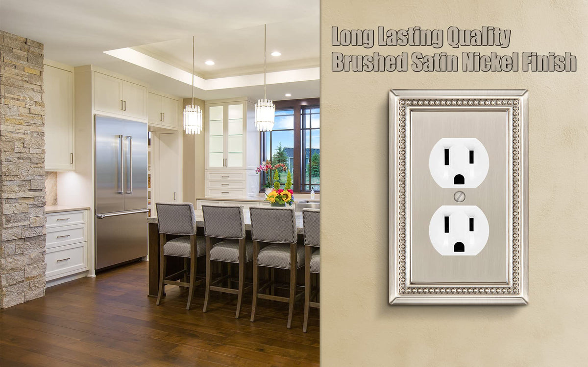 Includes matching screws for quick, secure installation.