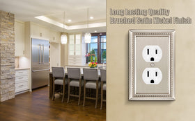 Includes matching screws for quick, secure installation.