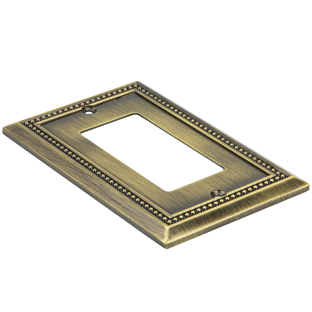 Henne Bery Sunken Pearls wall plate beaded detail close-up enhances traditional decor