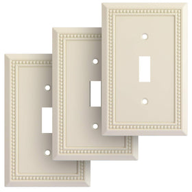 Henne Bery Sunken Pearls wall plate with beaded detail enhances traditional decor.