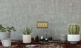 Henne Bery Sunken Pearls zinc-alloy texture conveys durability.