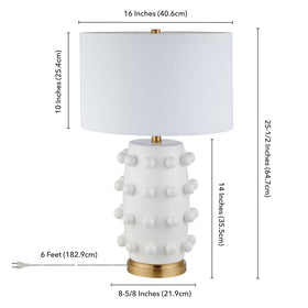 Henn&Hart lamp ready for living rooms, bedrooms, or offices.