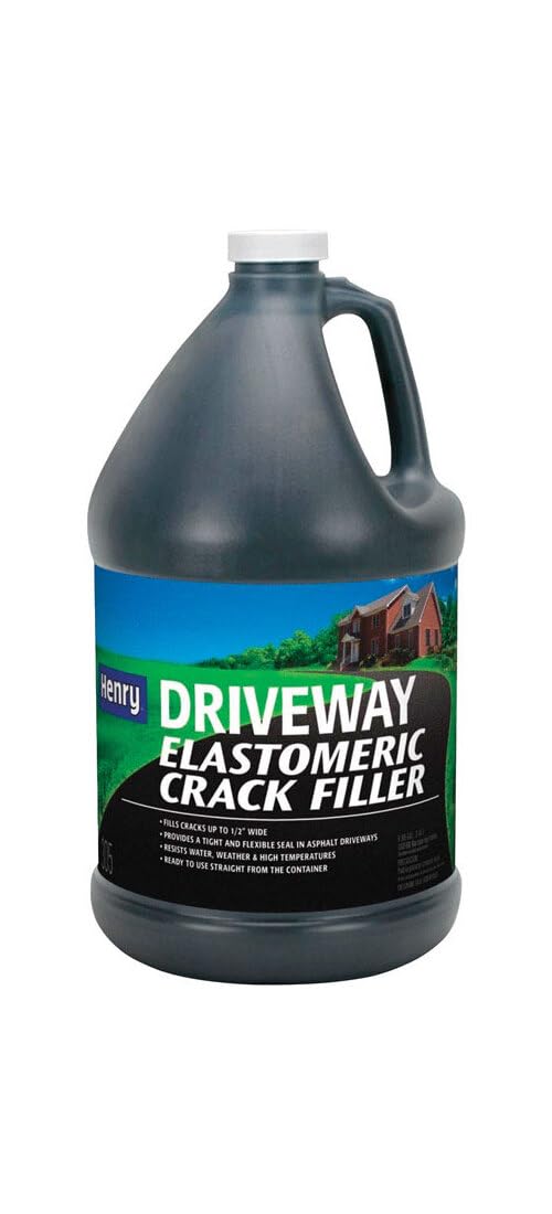 Henry Driveway Elastomeric Crack Filler overview showing quick, flexible crack repair.
