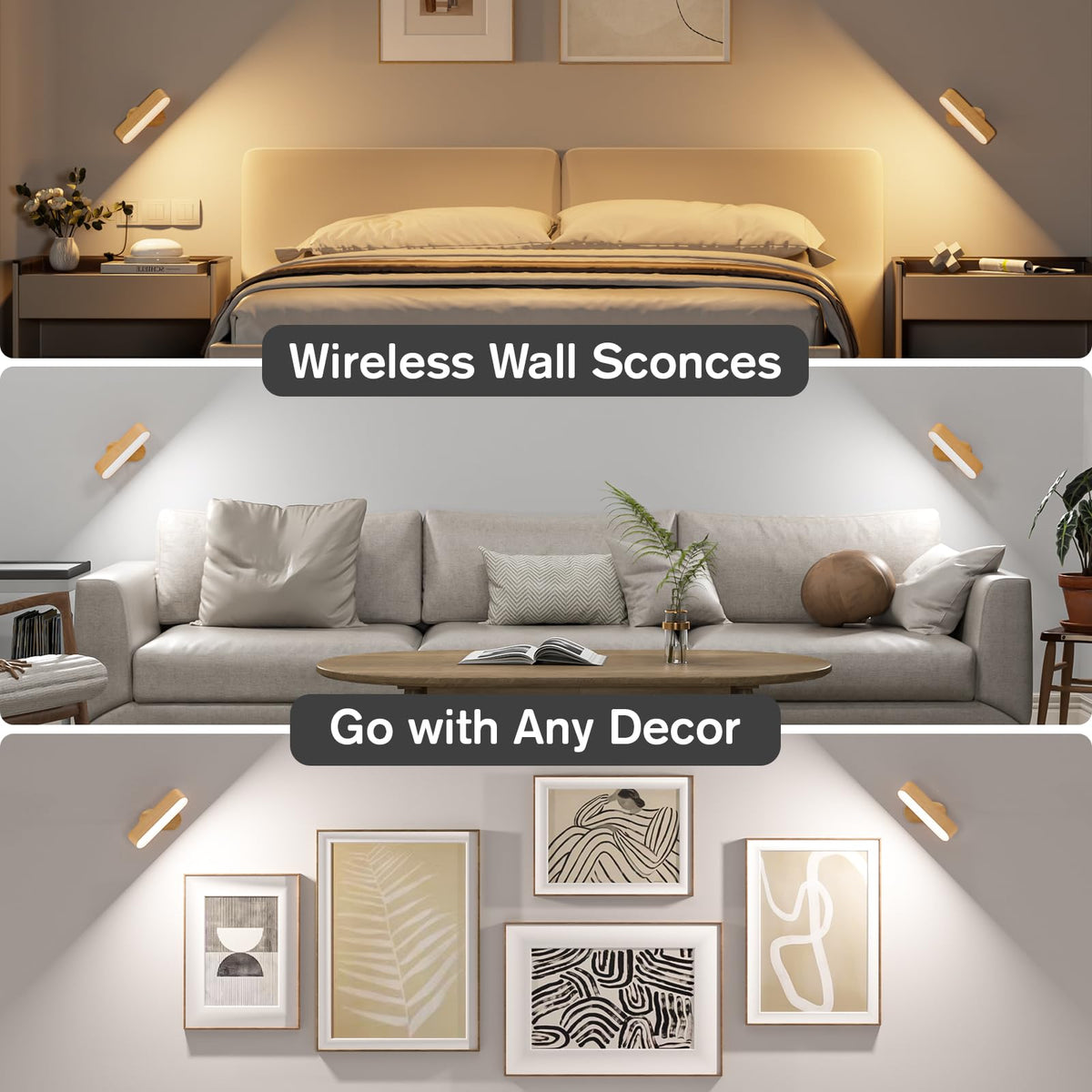 Hensam wall sconce memory function remembers last light setting