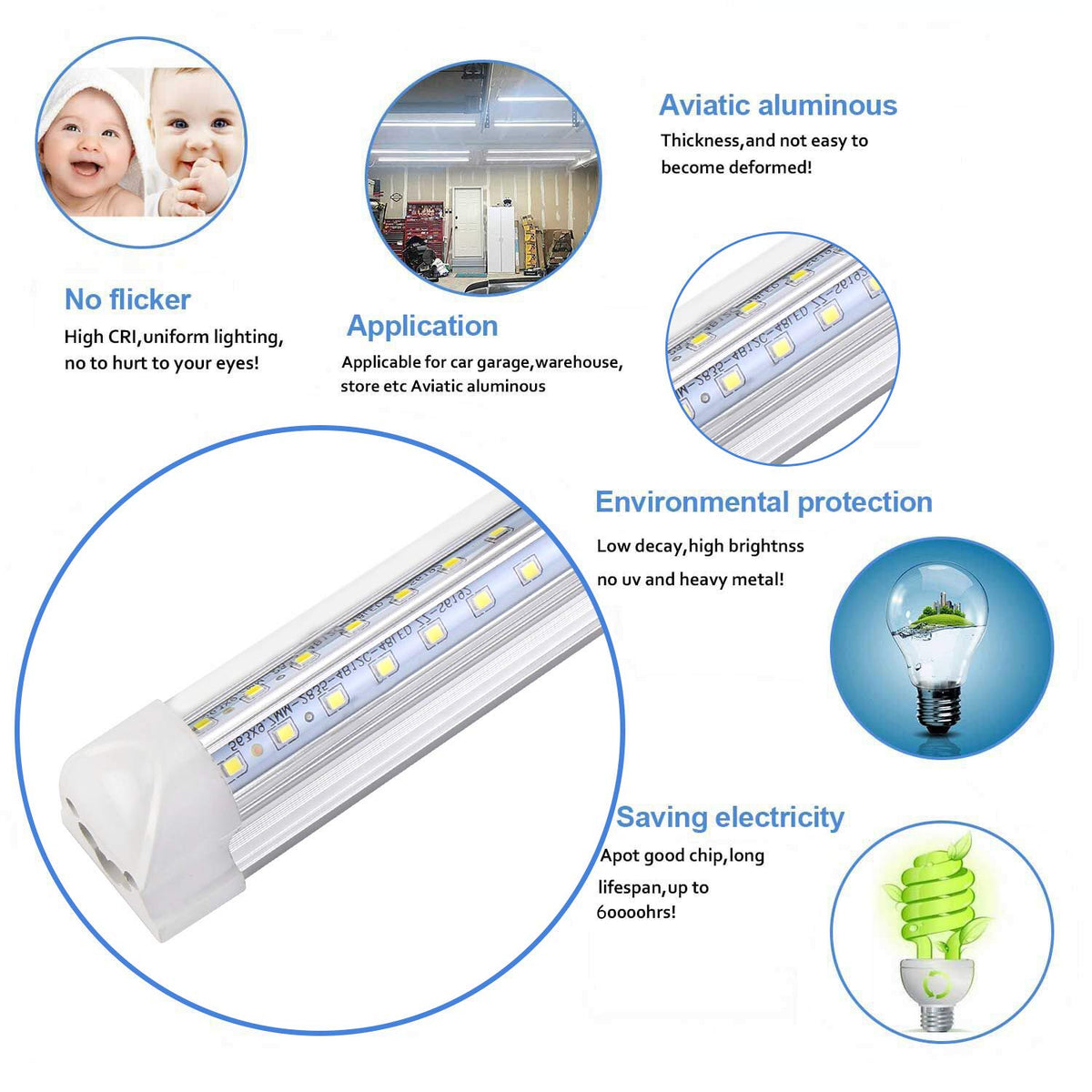 Henwsi garage lighting delivers bright, energy-efficient illumination for DIY projects