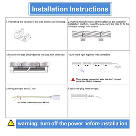 Henwsi 8ft plug and play design enables quick, tool-free installation