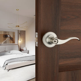 HENYIN Wave Lever Lock installation guide for quick setup.