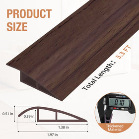 Heonay threshold installation made easy with double self-adhesive tapes for secure bonding