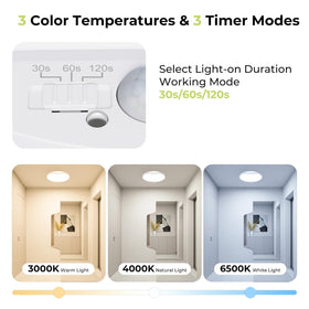 Hepside 4-pack light showing color temperature switch for adjustable ambiance.