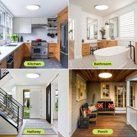 hepside 12in soft light mode provides warm, comfortable illumination.