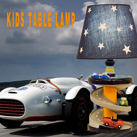 HERBESTBAY desk lamp kids bedroom LED bulb included for bright study spaces.