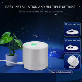 HERHOTER timing and sleep mode save energy during nightly use.