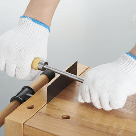 HERMIT TOOLS curved scraper shaping tight curves with control