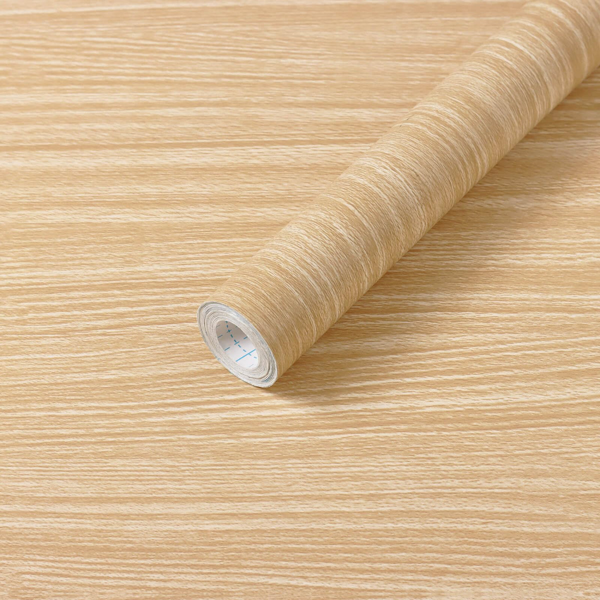 Heroad wood grain roll for cabinet decor adds warm, natural style.
