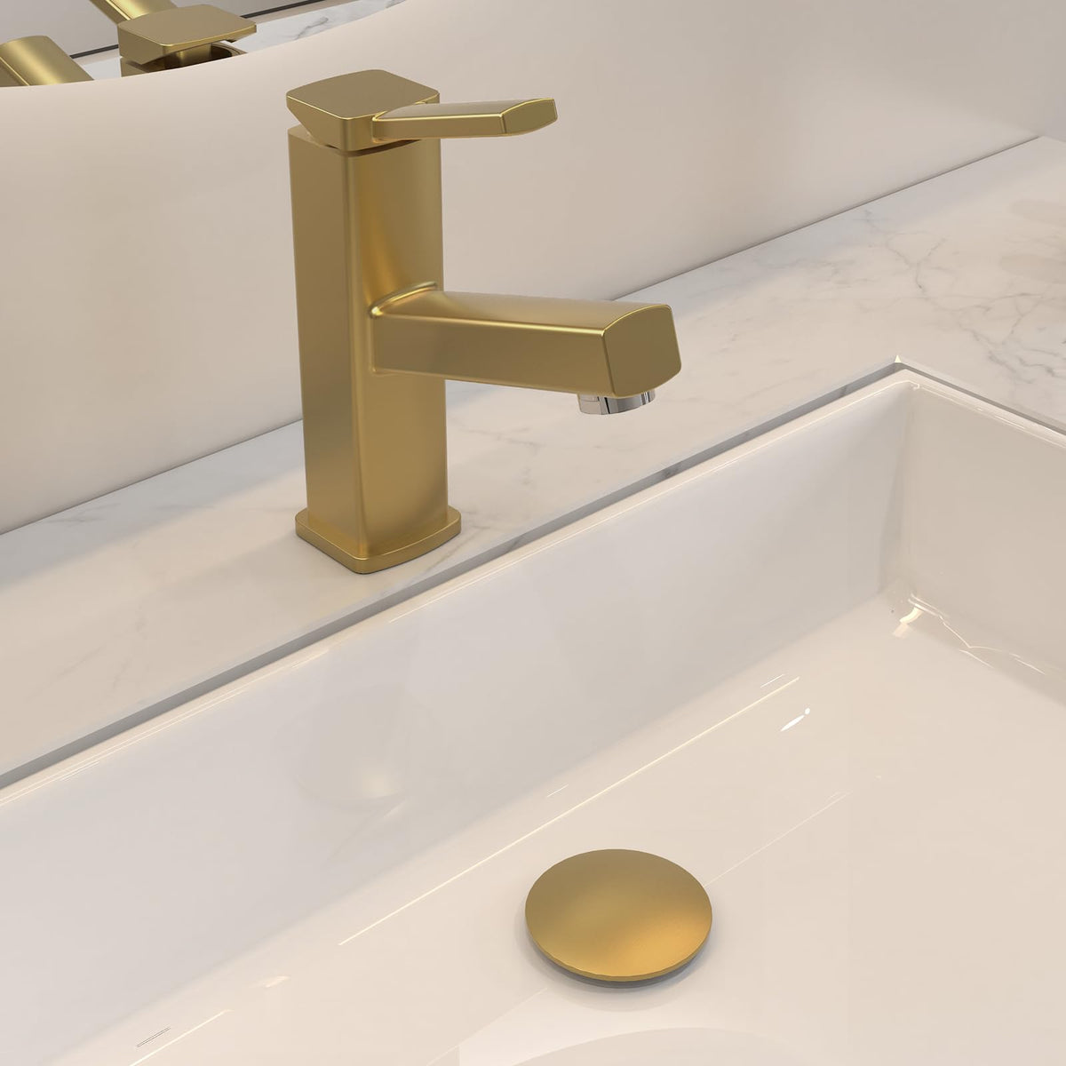HEROBAI standard size drain fits most sinks and pipes