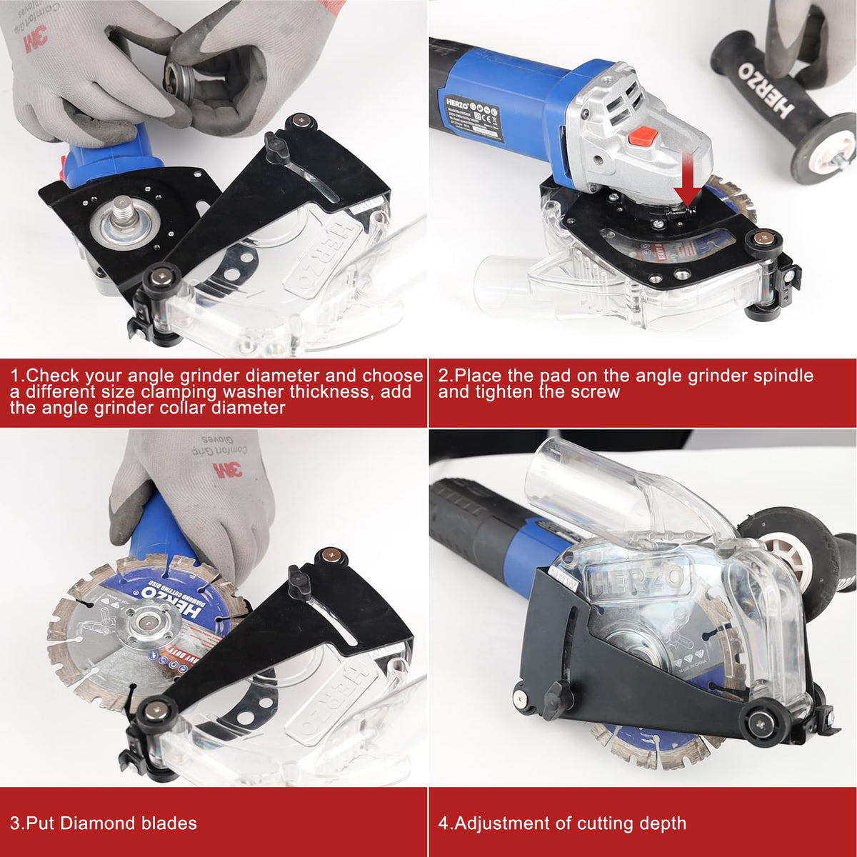 Dust-minimizing design helps maintain a cleaner workspace on site