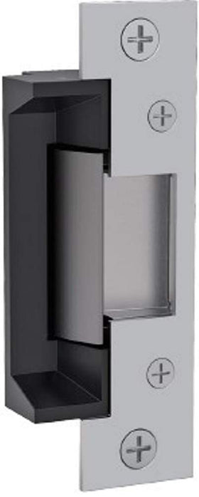 HES 501 and 501A faceplates shown for versatile cylindrical lock compatibility on metal and aluminum frames.