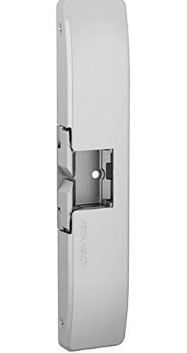 HES 9600-630 stainless steel faceplate view showing durable finish for high-traffic doors.